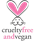 Vegan and cruelty-free certified product